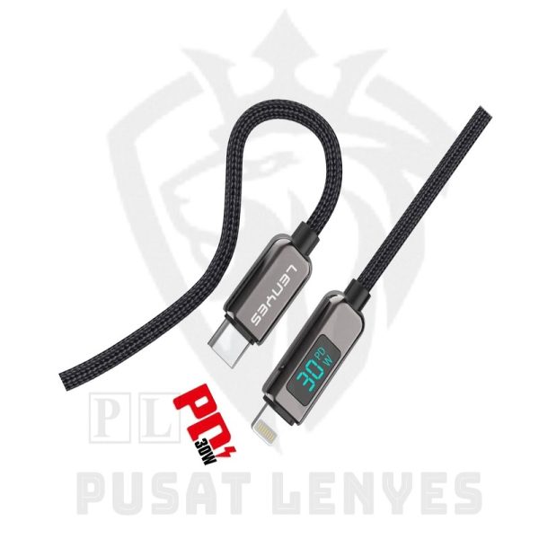کابل تایپ سی به لایتنینگ Lenyes LC102 نشانگردار