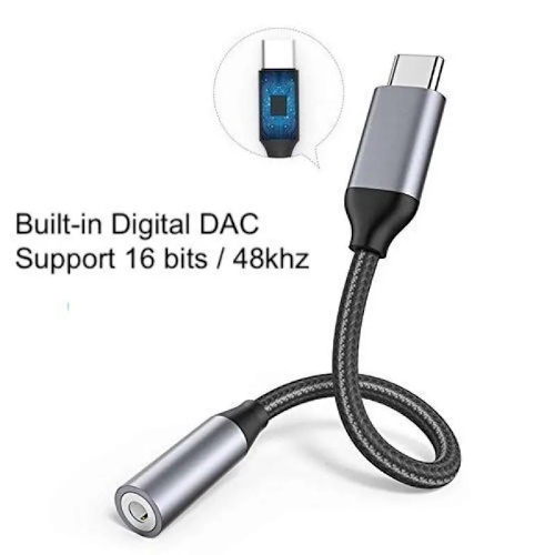 مبدل Type-C به AUX لنیز AX105